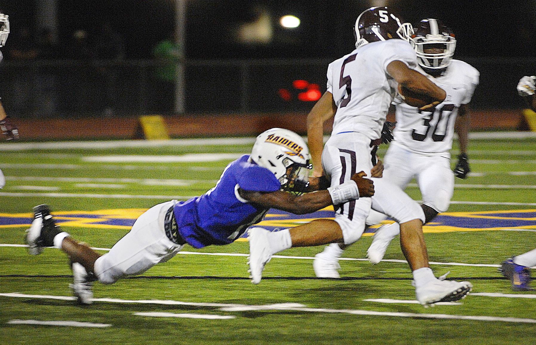 Flying tackle